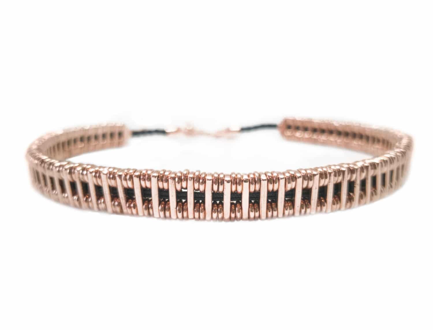Rose Gold plated Silver Choker