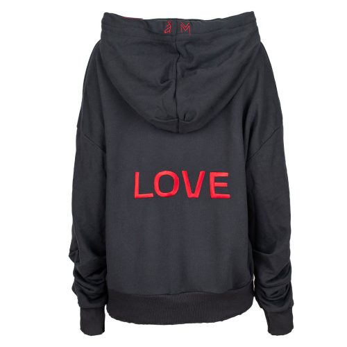 Blue “Love” hoodie