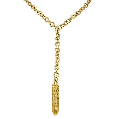 Bullet Necklace Gold Plated - Adema