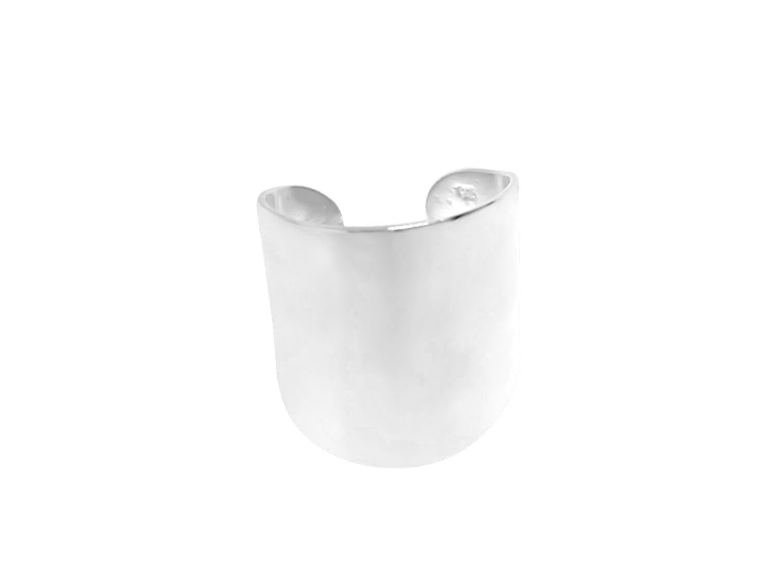 Open Ring Large Silver Plated - Adema