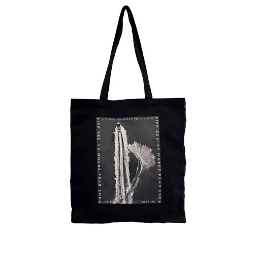 Tote Bag - Life Begins where fear ends