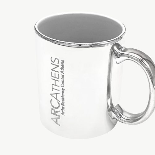 Silver Coffee Mug - ARCAthens