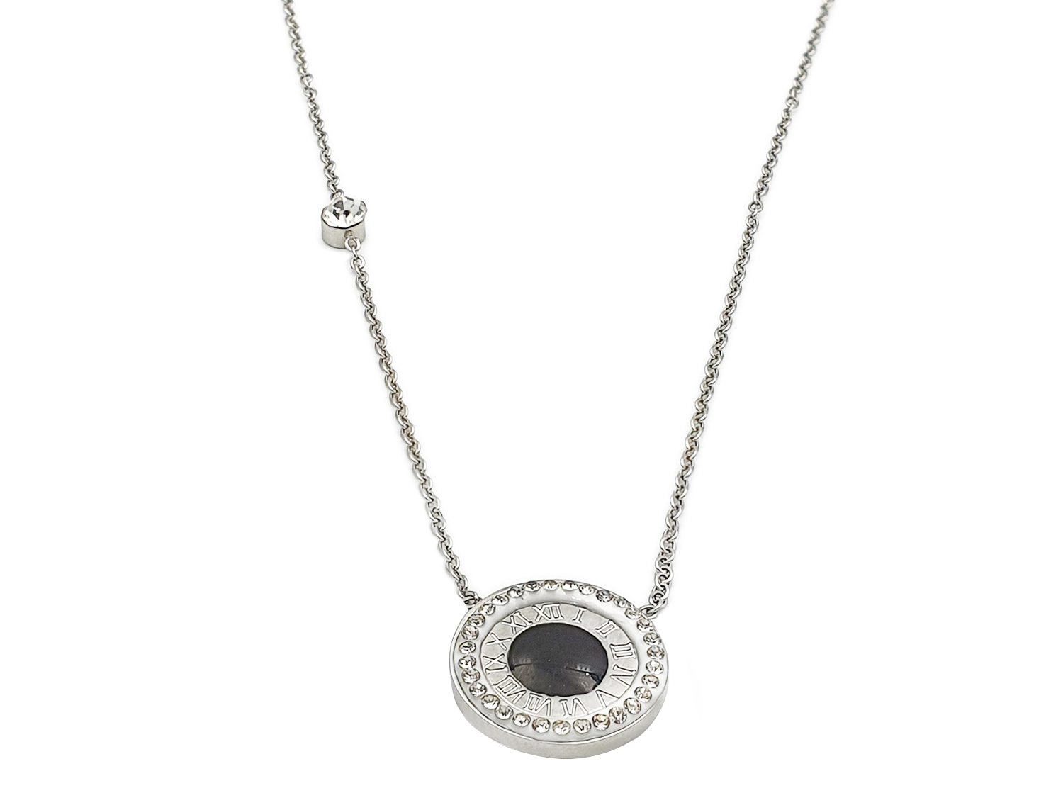 Sparking Small Evil Eye Necklace  - Adema