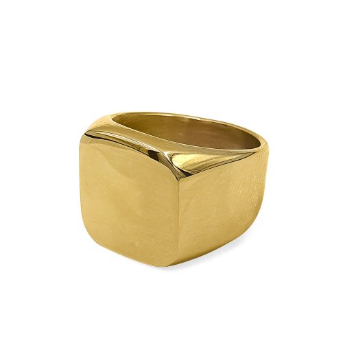Customizable Gold Plated Ring - ADEMA