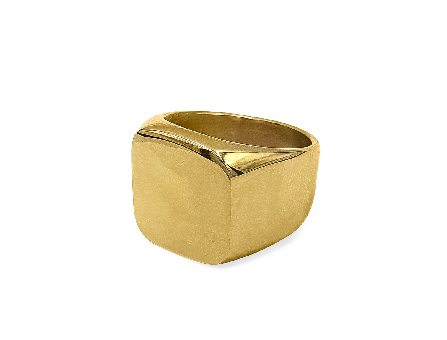 Customizable Gold Plated Ring - ADEMA