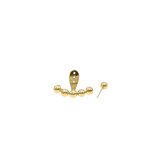 Dotted earring Gold Plated  - Adema