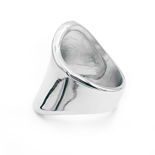 Asymmetric Ring Silver Plated - ADEMA