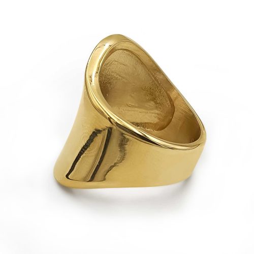 Asymmetric Ring Gold Plated - ADEMA
