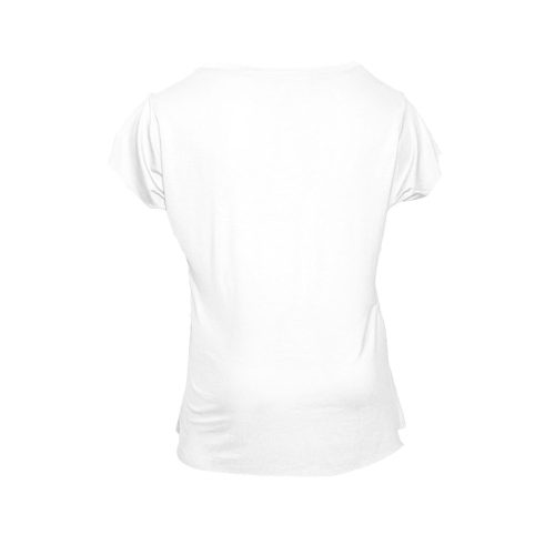 Aphrodite  White T-Shirt - Ripped Cotton