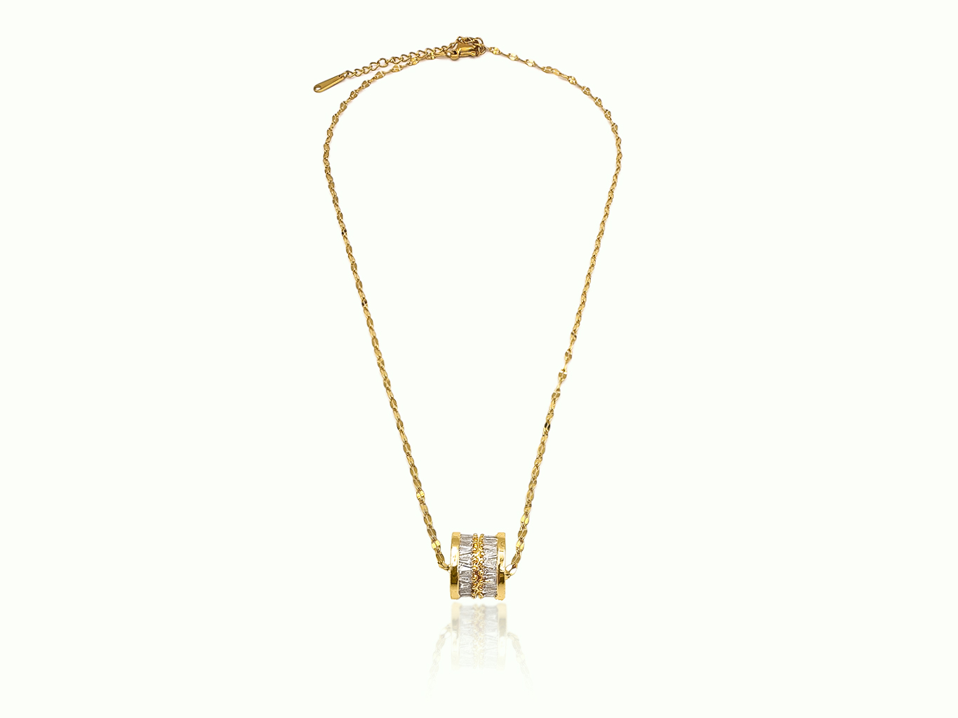 Sparking Cubic Necklace - Adema