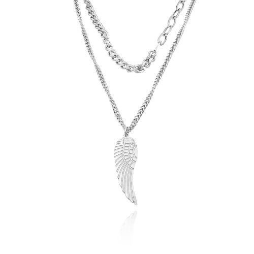 Feather Choker Silver Plated - Adema