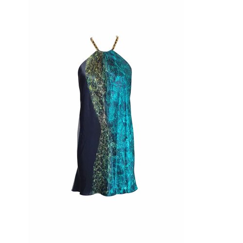 Emerald Sea Chain Dress - Marina Vernicos X Victoria Kyriakides