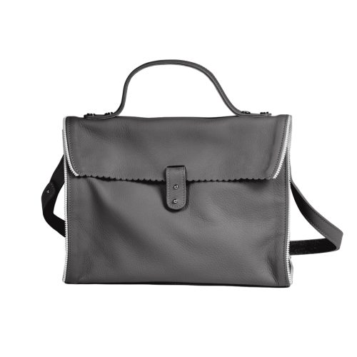 Small Soft Bag Dark Grey - RIEN