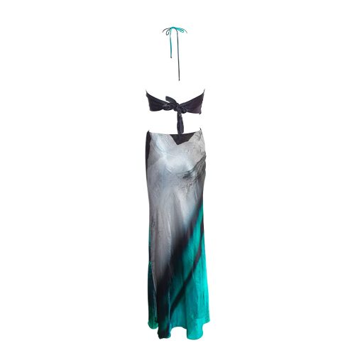 Abstract Milos Crop Dress - Marina Vernicos X Victoria Kyriakides