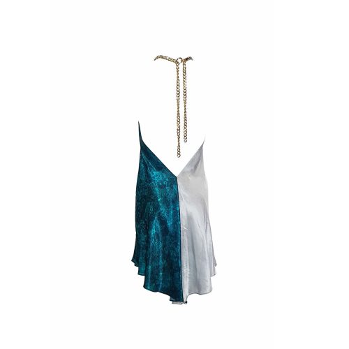 Emerald Sea Chain Dress - Marina Vernicos X Victoria Kyriakides