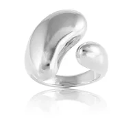 Large Double Asymmetrical Ring - Marina Vernicos jewellery